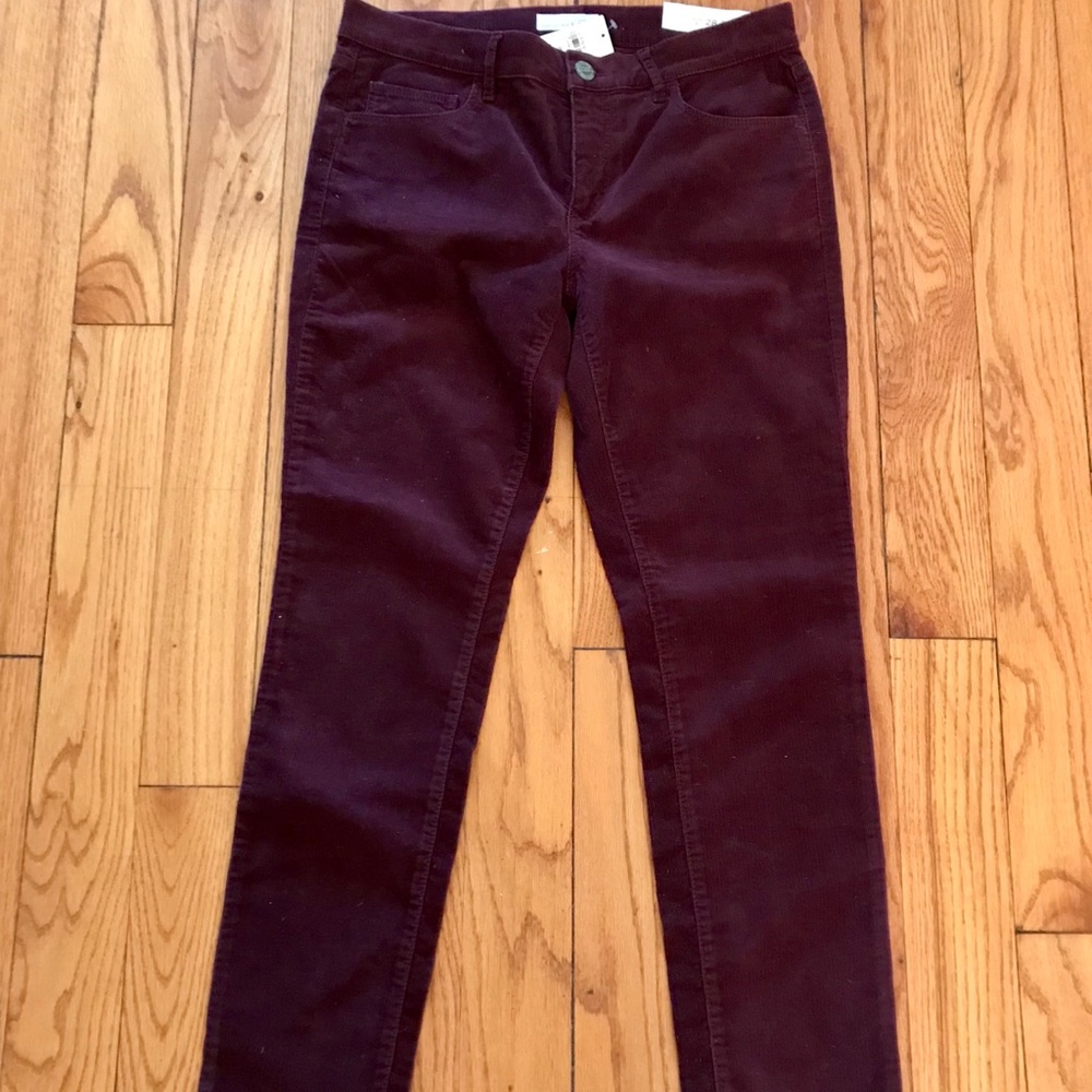 Ann Taylor Loft Modern Skinny corduroy pants